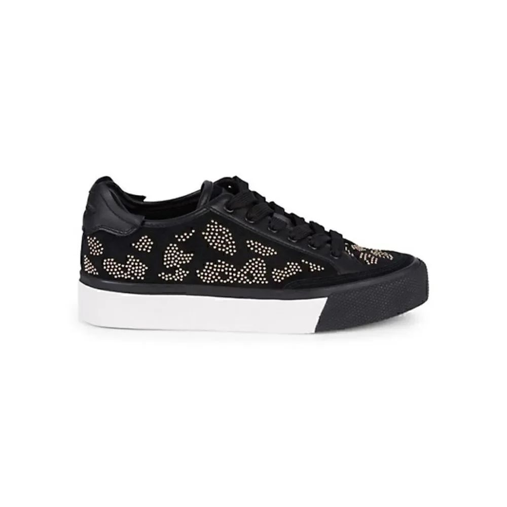 Rag & Bone Studded Animal Print Sneakers